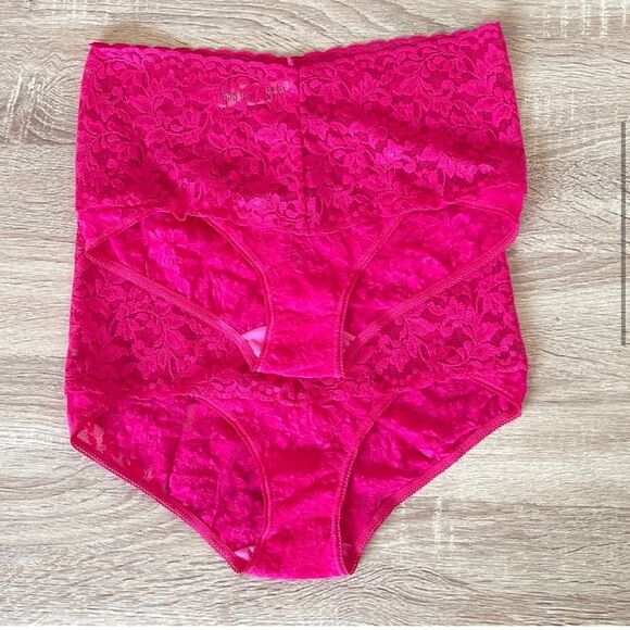 2) NEW hanky panky Retro Lace V Kini small - Picture 2 of 8